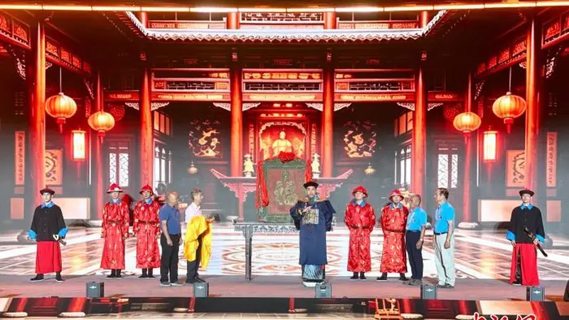 以武会友 闽台甘国宝武术文化周在福建屏南举办
