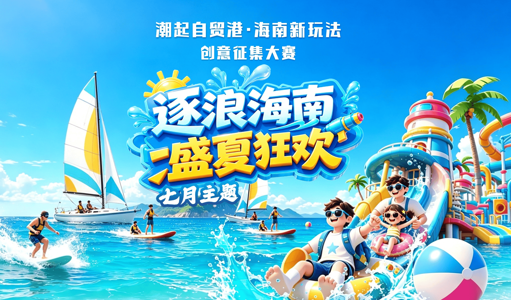 海南发起“盛夏狂欢”计划，寻找最懂玩的你