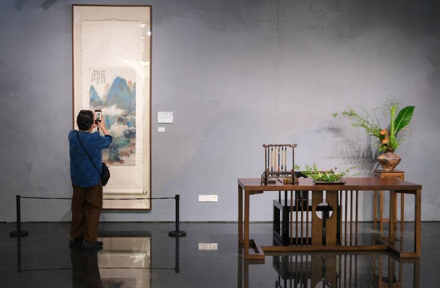 刘海粟美术馆新展开幕，普陀以文化赋能区域联动