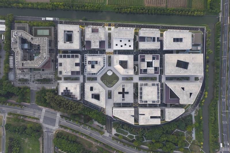 张永和刘家琨在上海同展“建筑的铭写”