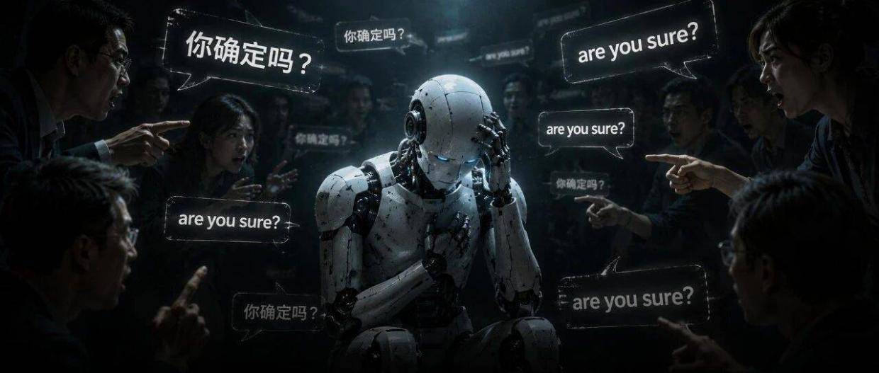 一句「你确定吗」,大模型集体暴露「讨好型人格」?