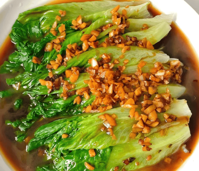 蚝油生菜：脆嫩回甘，粤菜里最清爽的百搭神菜