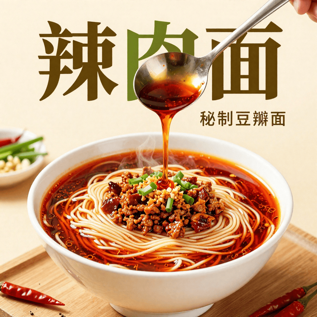 一碗辣肉面，是深夜最治愈的烟火气