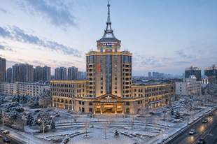 淄博乔治莫兰迪酒店建筑摄影｜一栋楼的四季与朝暮