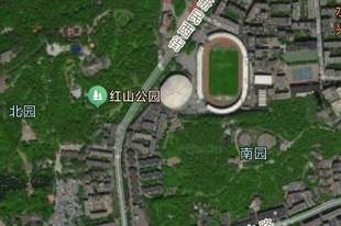 乌市红山公园还有南园，在红山体育馆南面，里面有电视塔