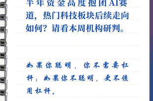 每周研选｜科技板块或出现“分化”式修复