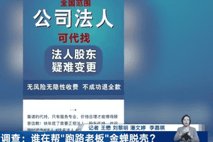 花钱雇人扛债务?谁在帮“跑路老板”金蝉脱壳?有人因此被判五年
