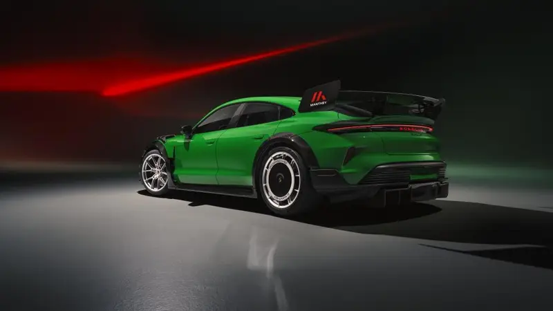 倍耐力P ZERO TROFEO RS轮胎助力配备MANTHEY套件的保时捷TAYCAN TURBO GT刷新纽博格林纪录