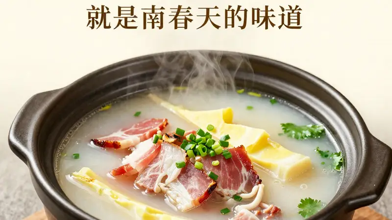 咸笃鲜慢炖出江南春味,一锅汤喝懂时令鲜甜