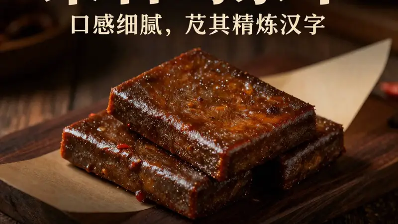 采石矶茶干口感细腻，咸淡适中，佐酒下饭皆宜
