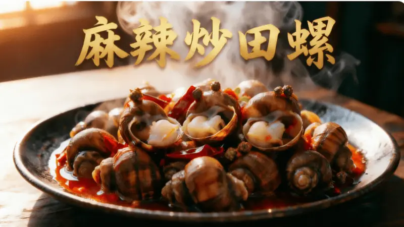 麻辣炒田螺
