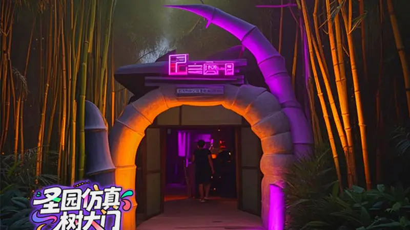 重庆彭水仿真假山大门制作打造自然美景 惊艳时光温柔岁月