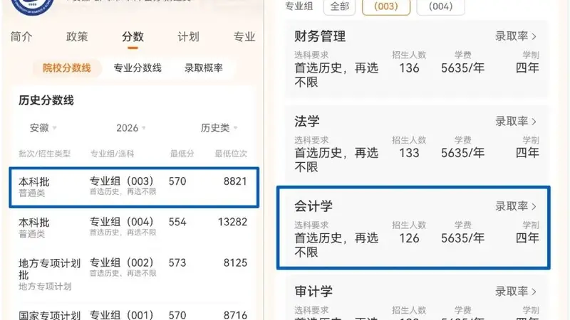 安徽582分考生不敢坐飞机放弃211，被安财王牌专业录取后又避雷复读，数学仅78分