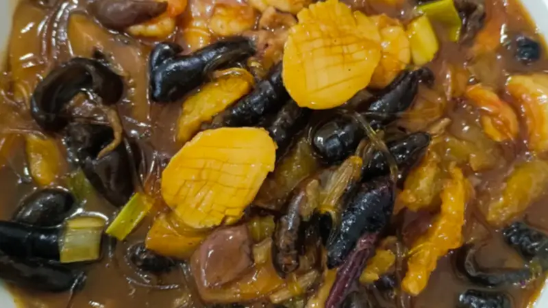 传奇名菜李鸿章大杂烩,杂料同煨滋味醇厚