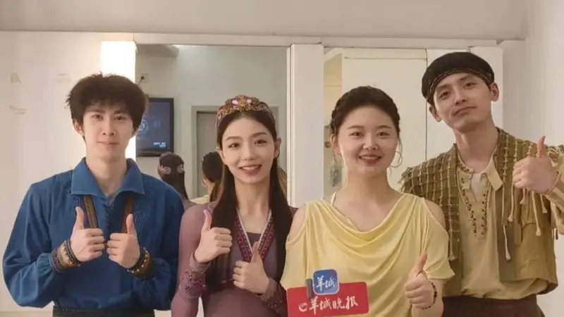 莫高窟壁画舞起来！跟着芭蕾舞剧《归义》演员们体会足尖上的敦煌