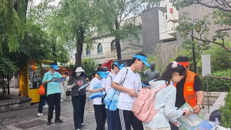 1个多小时打卡25个泉！济南游泉打卡挑战赛上演“速度与热情”