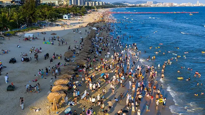 好海水，在汕尾•每日一图｜沐光观海 乐游金町