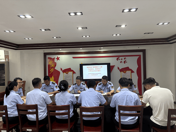 涠洲岛旅游区市场监管局开展“为何执法、为谁执法”大学习大讨论大提升活动