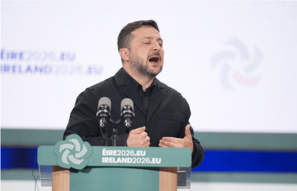外媒:情报显示俄军准备发动大规模袭击,泽连斯基紧急中断出访返回基辅