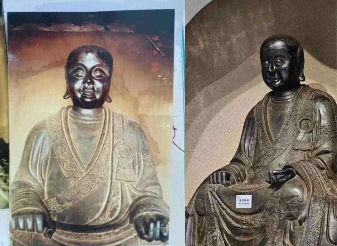 观复博物馆回应展品疑似被盗佛像，发帖人讲述发现经过