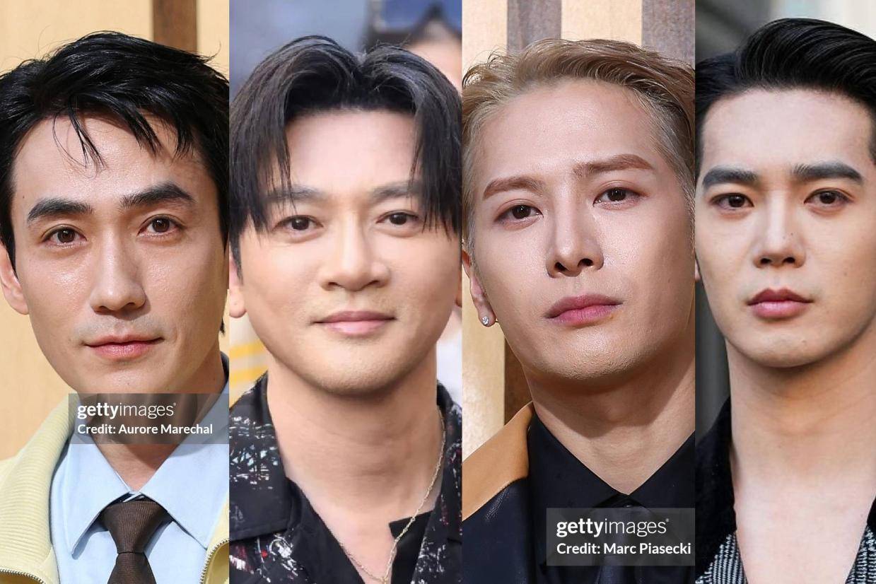 巴黎男装周明星生图：苏有朋脸部发福，李斯丹妮发型一言难尽