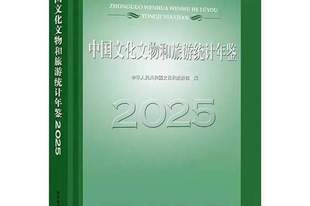 《中国文化文物与旅游统计年鉴》全年pdf+excel版（1992-2025年）