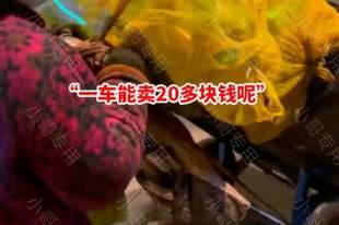 老大妈凌晨街头拾荒,卖一车赚20多块,老人:我得替孩子还钱!