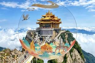 新世纪 | 老君山这波操作太会了!一把透扇,收尽仙山七月风光