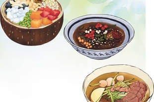 一碗冰凉风味 带来夏日清凉