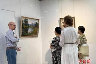 中俄油画名家同台共展“友谊的色彩”
