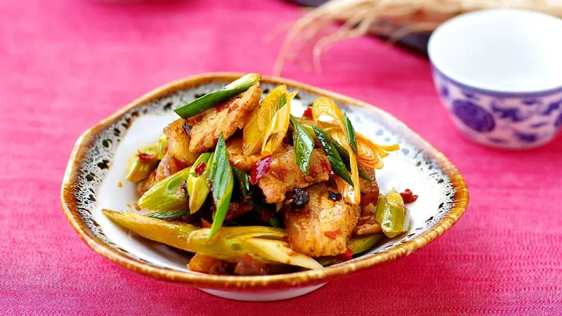 与回锅肉并称姊妹花的川味家常菜:生爆盐煎肉