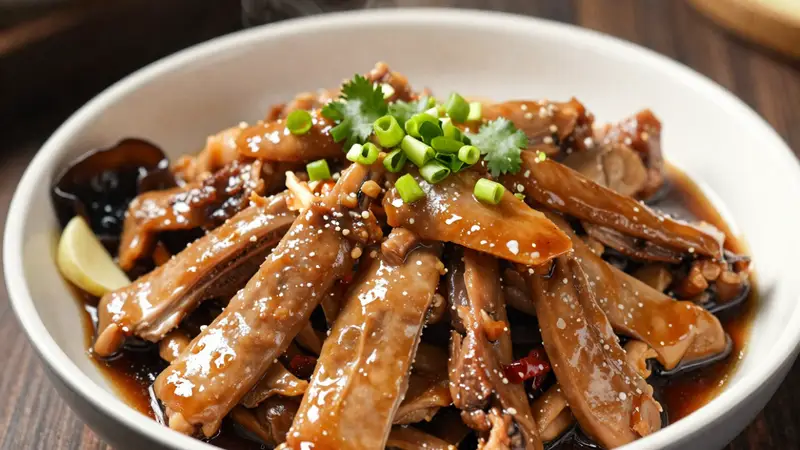 烩鸭腰：去腥嫩滑秘诀，家常做法超详细教程