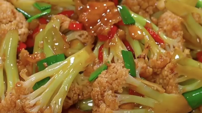 干锅花菜：麻辣鲜香好下饭！