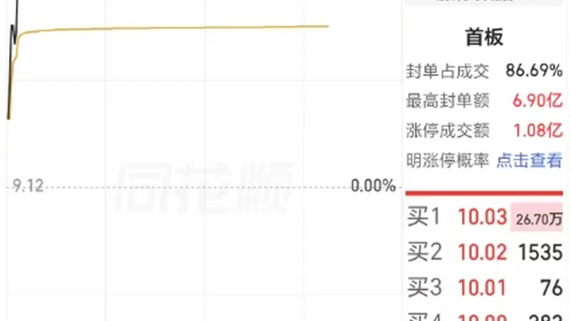 拟6.46亿元控股金张科技 国风新材开盘迅速拉升封涨停