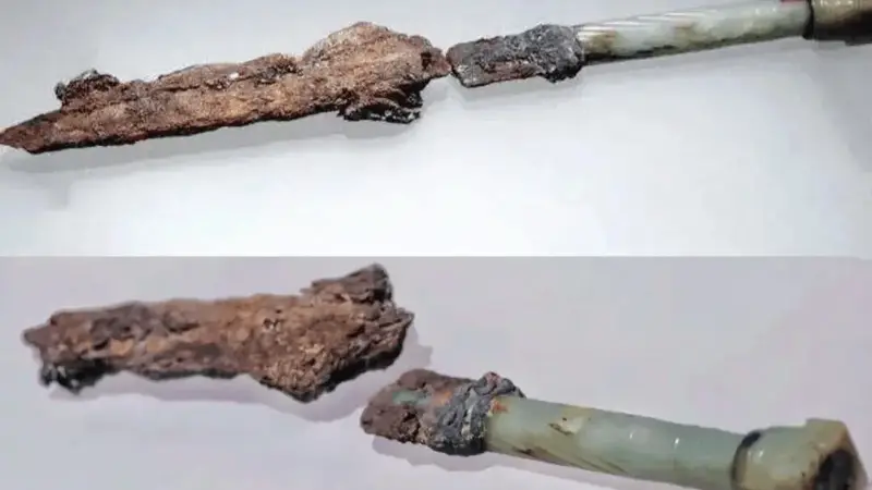 磨刀石专栏｜刀光玉影-中国历代玉柄小刀的前世今生（一）战汉削刀