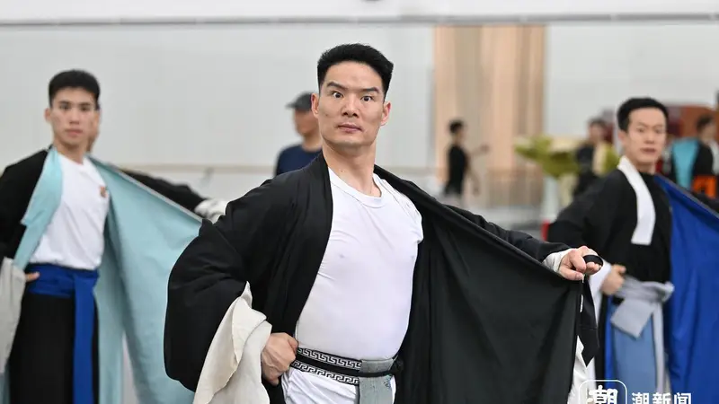 全国戏曲武生人才在杭学艺