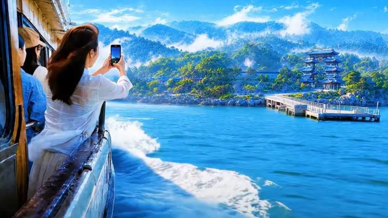 中国首个海上仙幻度假区7月28日开园