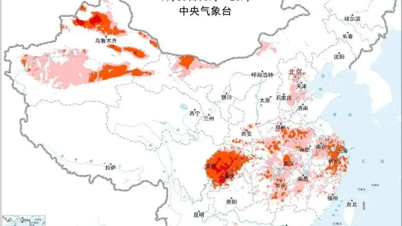局地超40℃!各大“火炉城市”高温日历来了