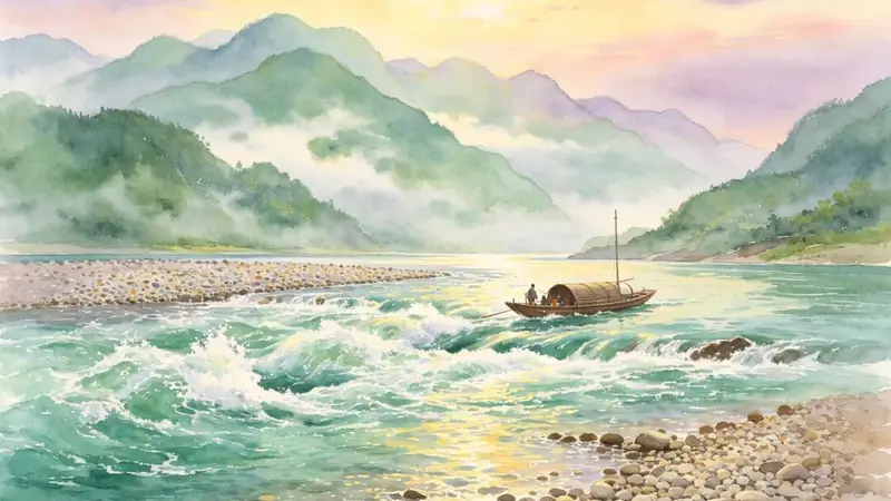 微观夜读 | 三访古碛滩：从险滩到平湖