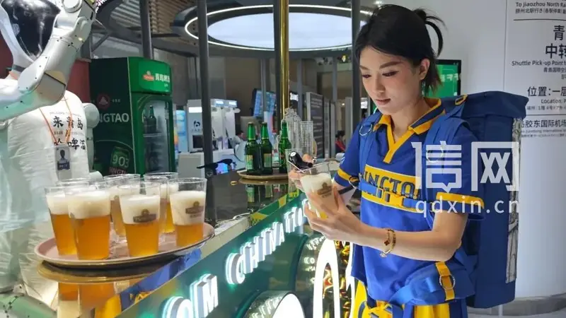 落地先品鲜啤！青岛机场推出专属“接机酒”特色文旅活动