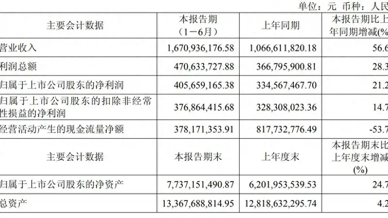 奕瑞科技上半年营收净利双增 数字化X线探测器关键技术研发项目延期
