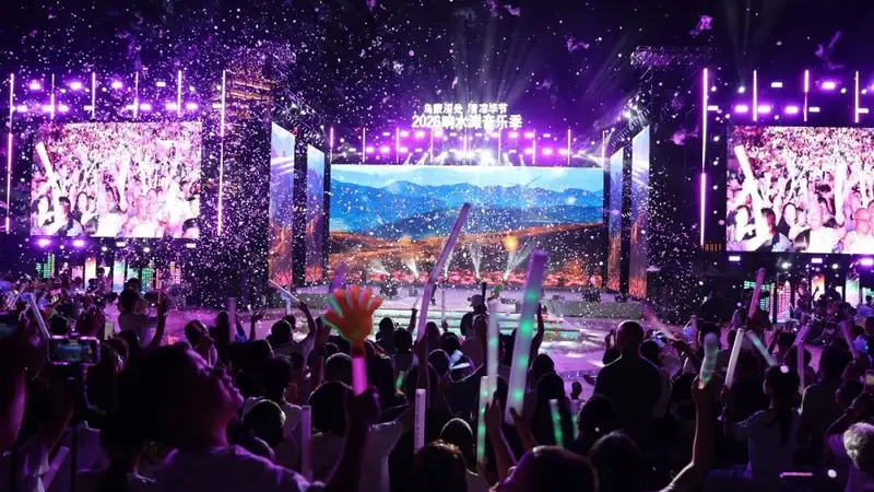 今夜,同心公园太燃太美!
