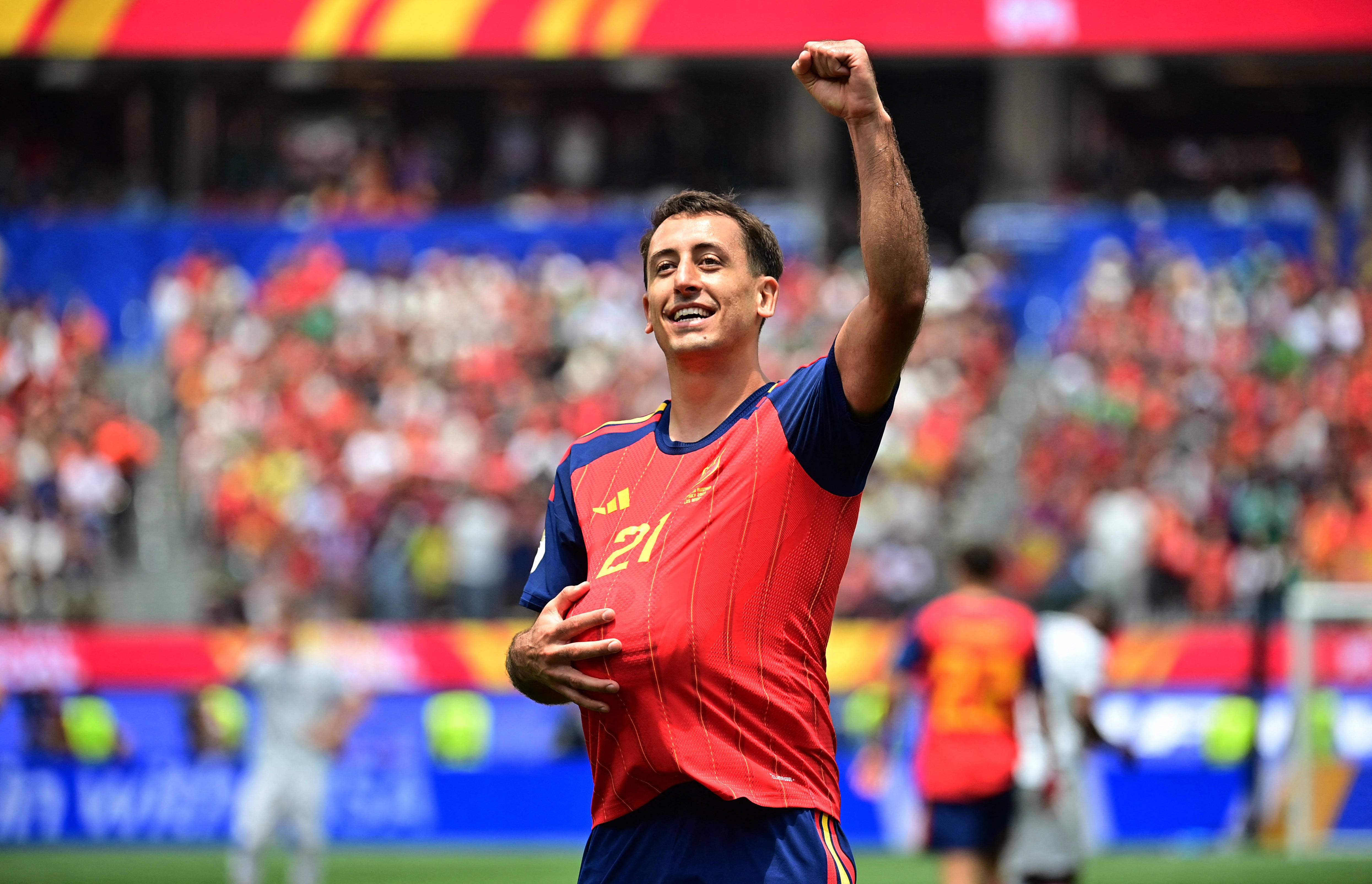 世界杯-奥亚萨瓦尔双响库库2助攻 西班牙3-0奥地利晋级