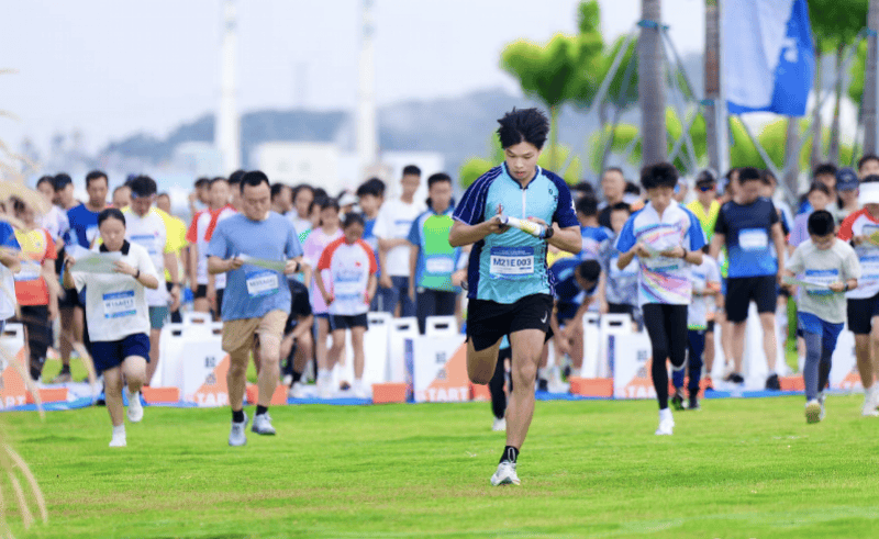 近千名选手“对决”，省级定向赛在东莞滨海湾启幕