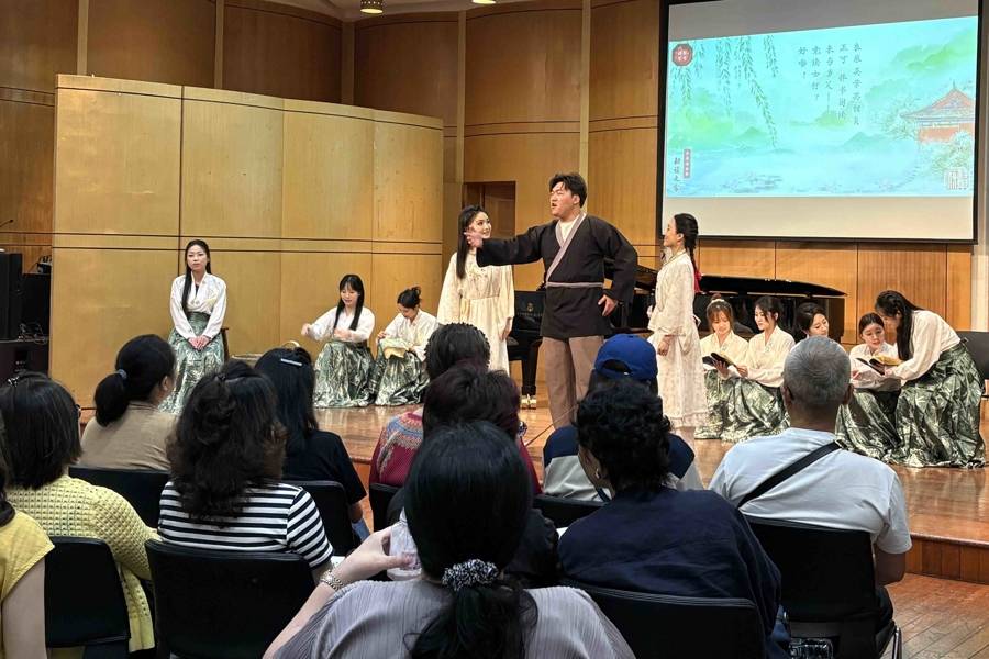 苏州话版《枫桥夜泊》你听过吗？上师大学生古诗文吟唱音乐会演绎千年汉语之美