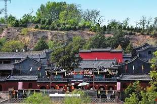 【今日关注】山西河曲藏着一座400年古寺，我去的时候刚好是黄昏