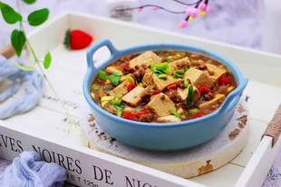 每日一菜 | 肉末豆腐,营养好吃