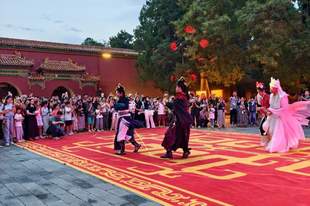 来景山过奇喵夜！北京中轴线上首次推出沉浸式夜游