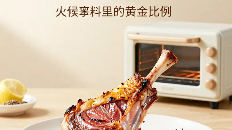 深夜炉火前,烤羊排香飘万里,老饕都懂这口焦脆