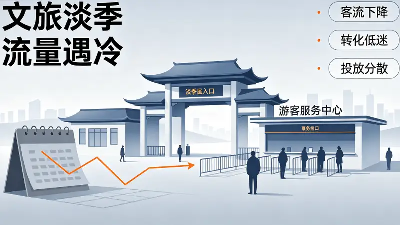 文旅淡季客流遇冷，热搜上榜才是破局核心抓手